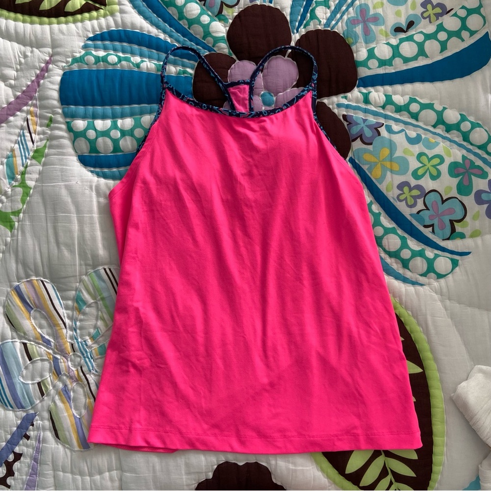 Pink Workout Fabletics Tank